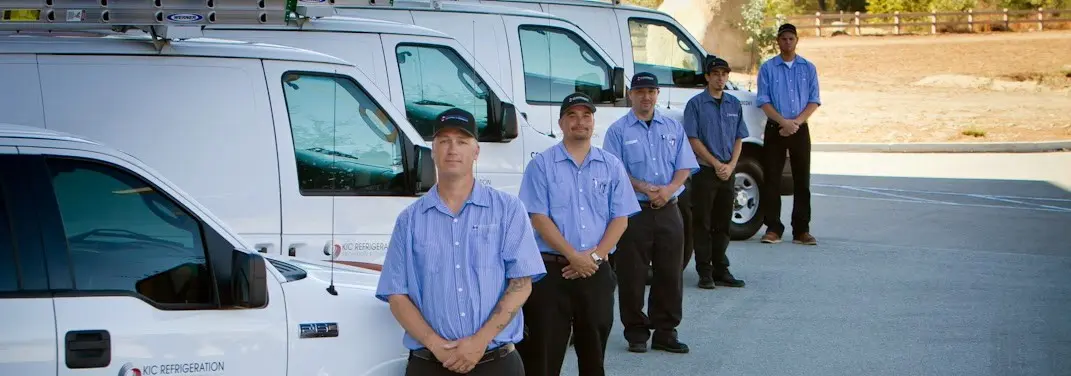 KIC Refrigeration crew ready for Mini Split Repair jobs across Oakland